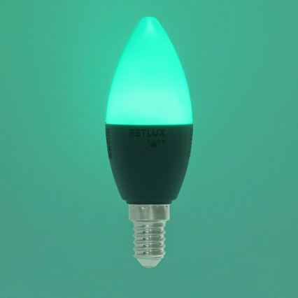 LED RGBW Prigušiva žarulja C37 E14/4,5W/230V 2700-6500K Wi-Fi Tuya