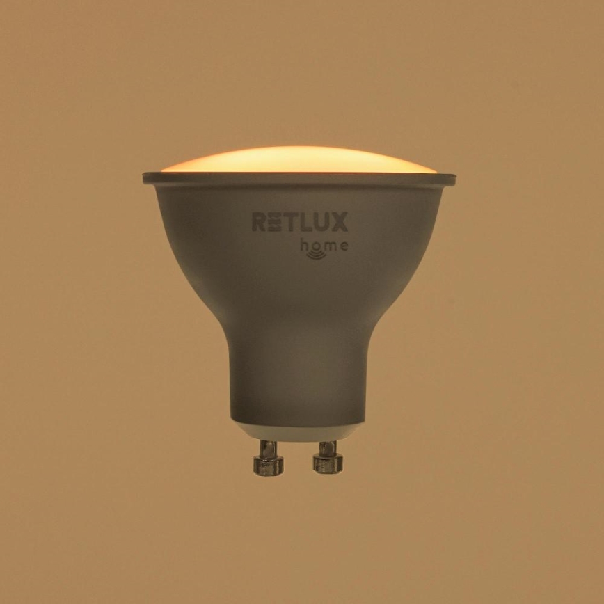 LED RGBW Prigušiva žarulja MR16 GU10/4,5W/230V 2700-6500K Wi-Fi Tuya