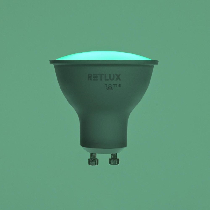 LED RGBW Prigušiva žarulja MR16 GU10/4,5W/230V 2700-6500K Wi-Fi Tuya