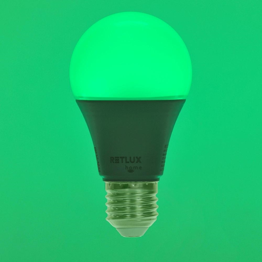 LED RGBW prigušivača žarulja A60 E27/9W/230V 2700-6500K Wi-Fi Tuya