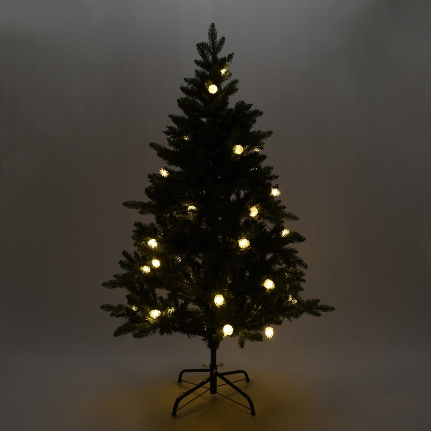 LED Vanjske božićne lampice 40xLED/15m IP44 topla bijela