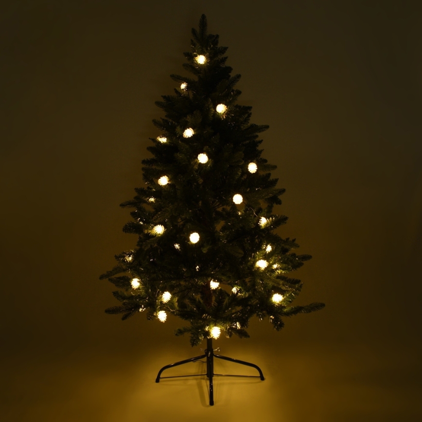 LED Vanjske božićne lampice 40xLED/15m IP44 topla bijela