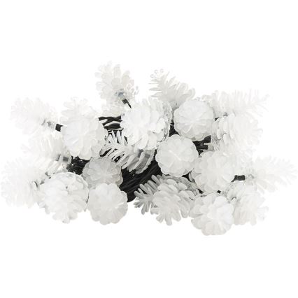 LED Vanjske božićne lampice 40xLED/15m IP44 topla bijela