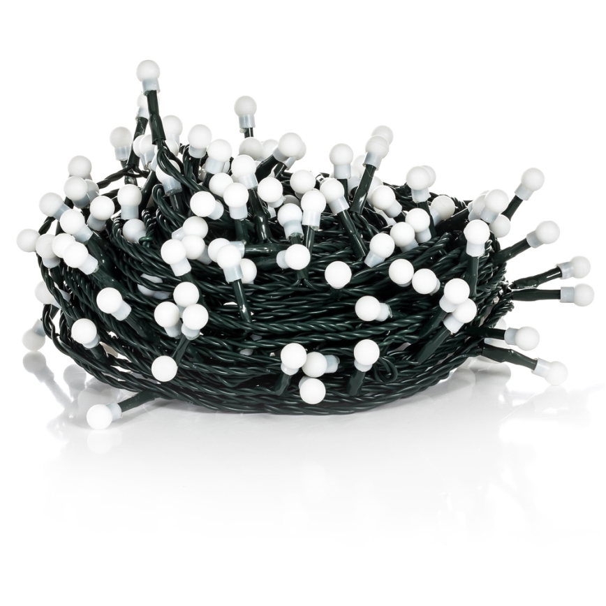 LED vanjski niz 100xLED/8 funkcija 15m IP44 topla bijela