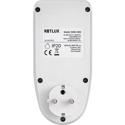 Mjerač potrošnje električne energije 3680W/230V