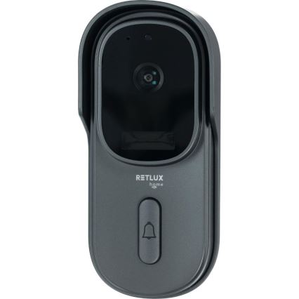 Portafon sa senzorom pokreta 5MPx 1440p 5200 mAh Wi-Fi IP65 antracit