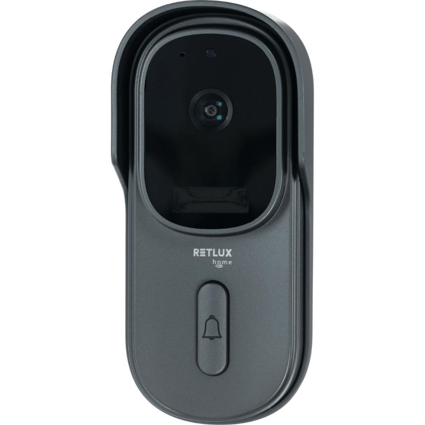 Portafon sa senzorom pokreta 5MPx 1440p 5200 mAh Wi-Fi IP65 antracit