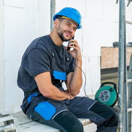 Retlux - Produžni kabel na kolutu 3Z Tip E 10 m zeleni/crni