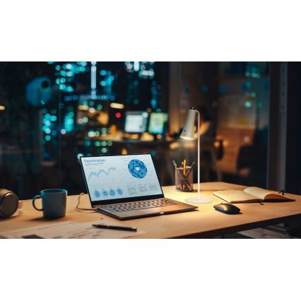 Retlux - punjiva LED lampa s prigušivanjem 3u1 LED/3W/5V 1200 mAh bijela