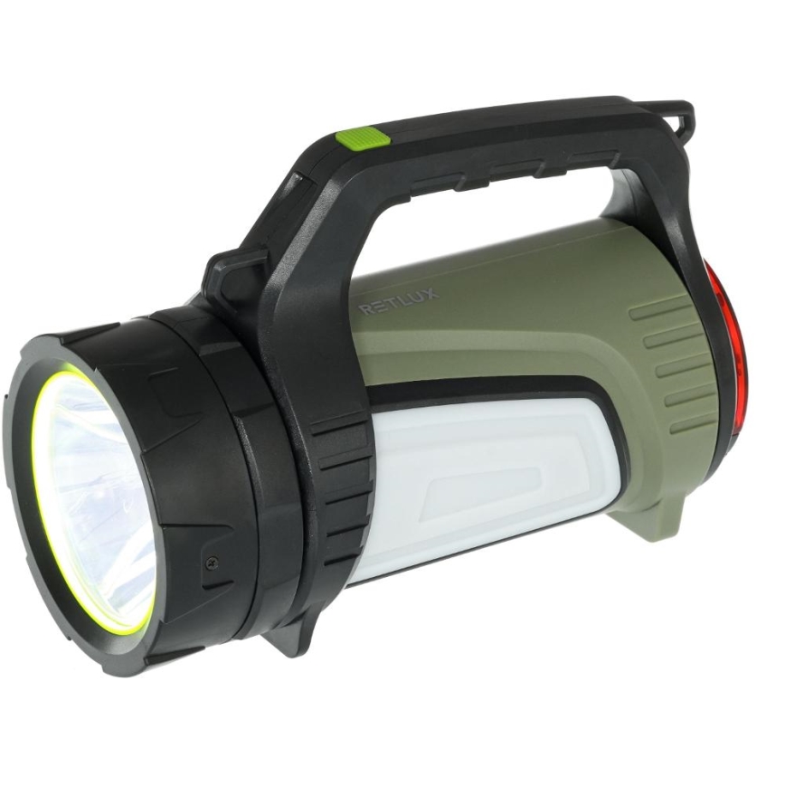 LED vanjska punjiva svjetiljka s mogućnošću prigušivanja i funkcijom powerbanke LED/21W/4400 mAh IP44