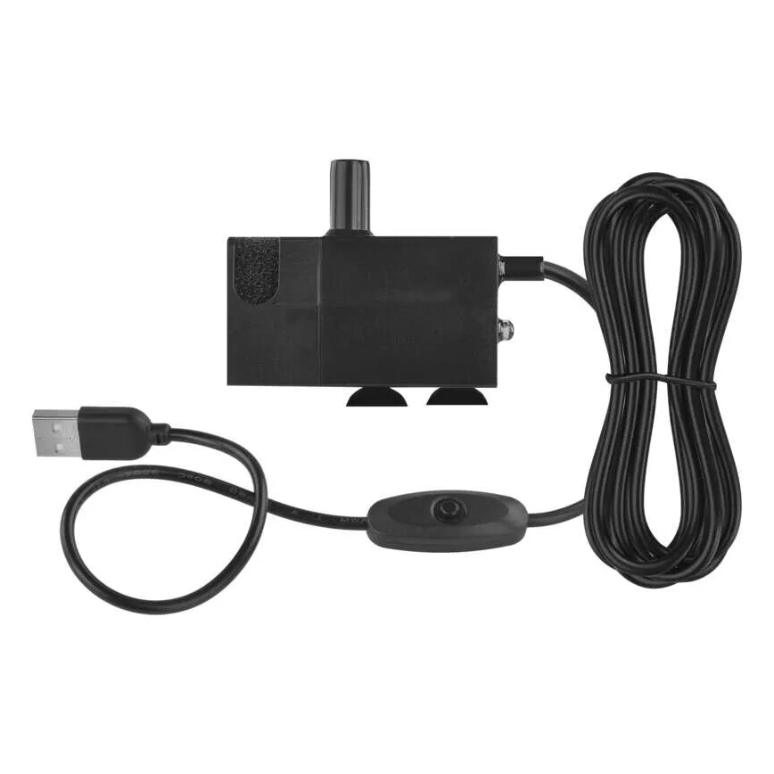 Rezervna vodena pumpa za pametne vodene fontane, crna