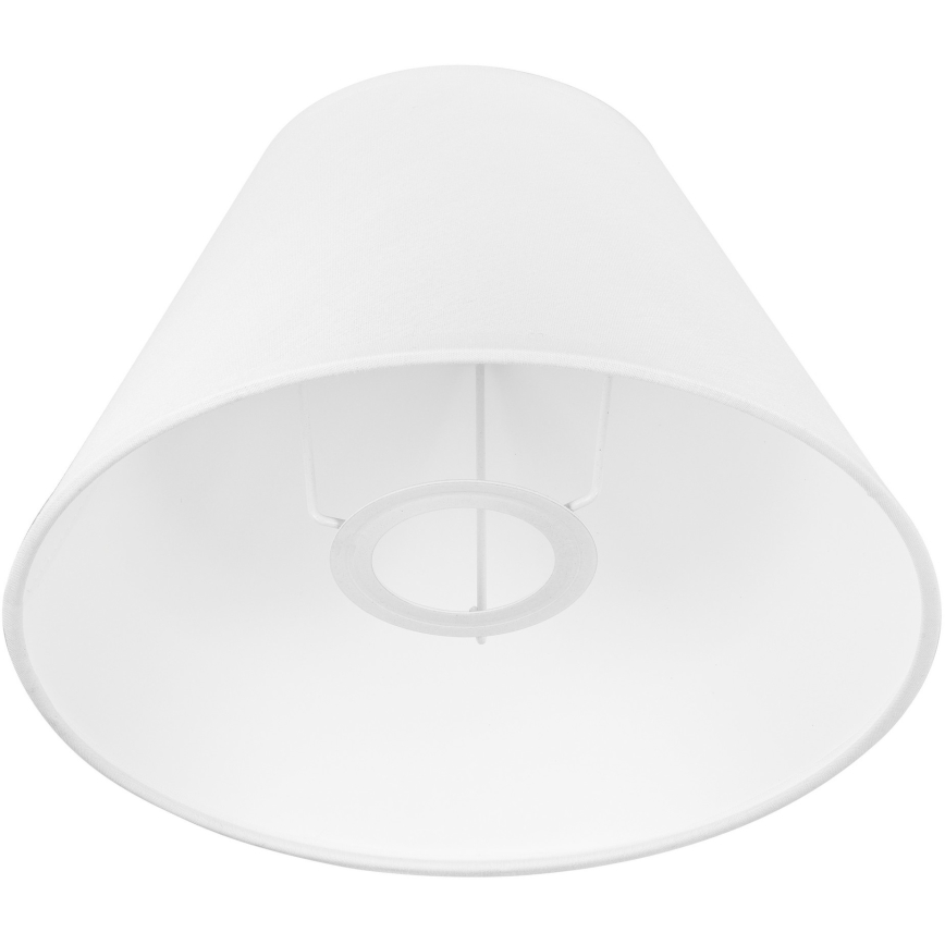 Rezervni abažur za stolnu lampu JUTA E27 promjer 19 cm bijela