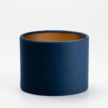 Rezervni abažur za luster i podnu lampu TERCINO E27 16x20 cm plava