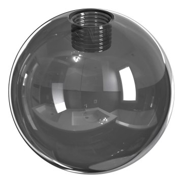 Rezervni abažur za luster i zidnu svjetiljku ROSSI promjera 14 cm siva/dimna