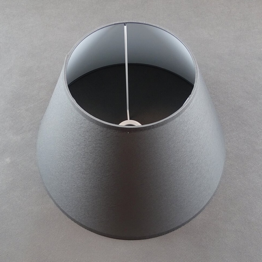 Rezervni abažur za stolnu lampu E27 40x40 cm siva