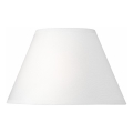 Rezervni abažur za stolnu lampu JUTA E27 promjer 19 cm bijela