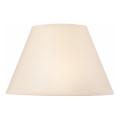Rezervni abažur za stolnu lampu JUTA E27 promjera 19 cm krem boje