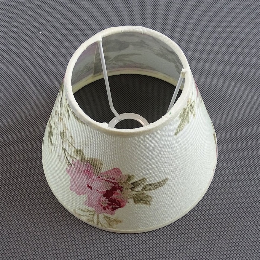 Rezervni abažur za stolnu lampu ROSA 13x17,5 cm krem/ružičasta