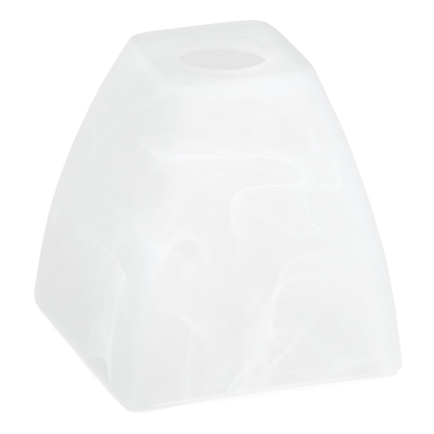 Rezervno staklo za luster E14 10x13 cm bijelo