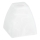 Rezervno staklo za luster E14 10x13 cm bijelo
