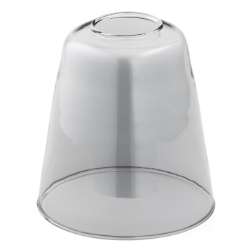 Rezervno staklo za luster E27 promjer 12 cm sivo