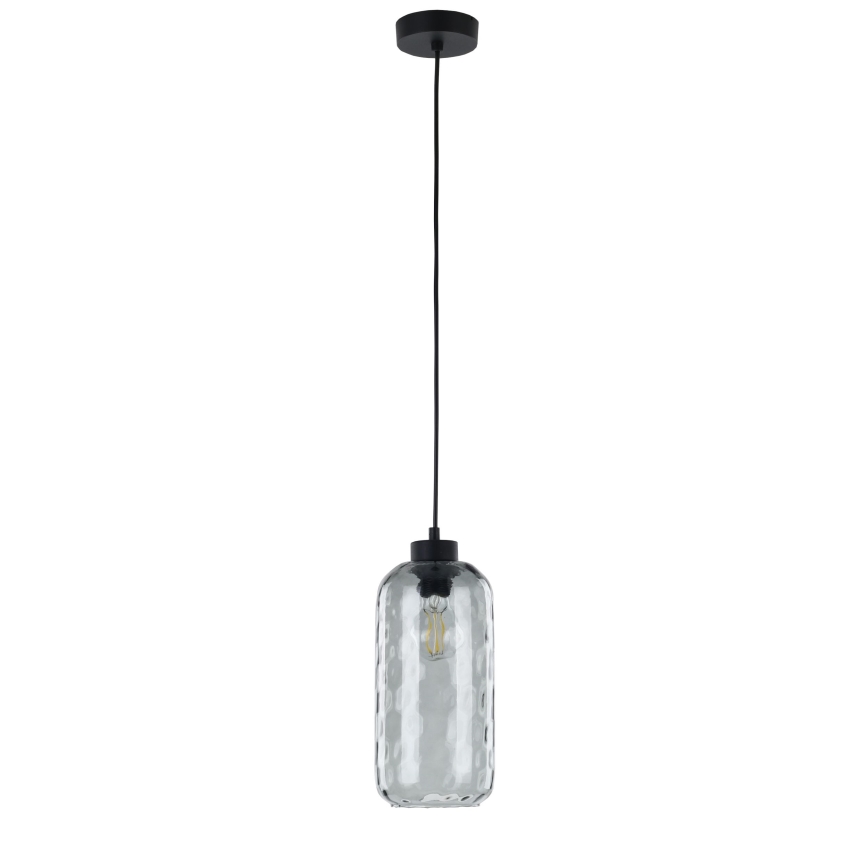 Rezervno staklo za luster KARO E27, promjera 14 cm, dimno sivo