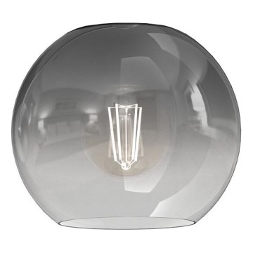Rezervno staklo za luster MONTE E27 promjer 20 cm dimno