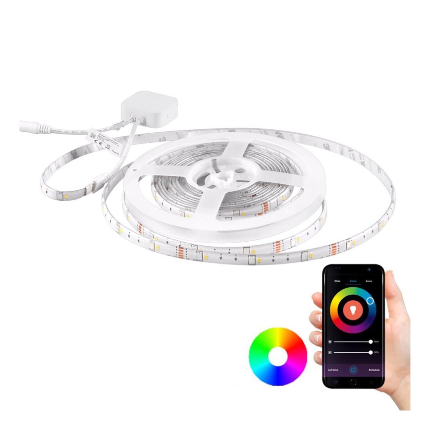 RGB LED Prigušiva traka Wi-fi + glazbena funkcija LED/16W 5 m Tuya