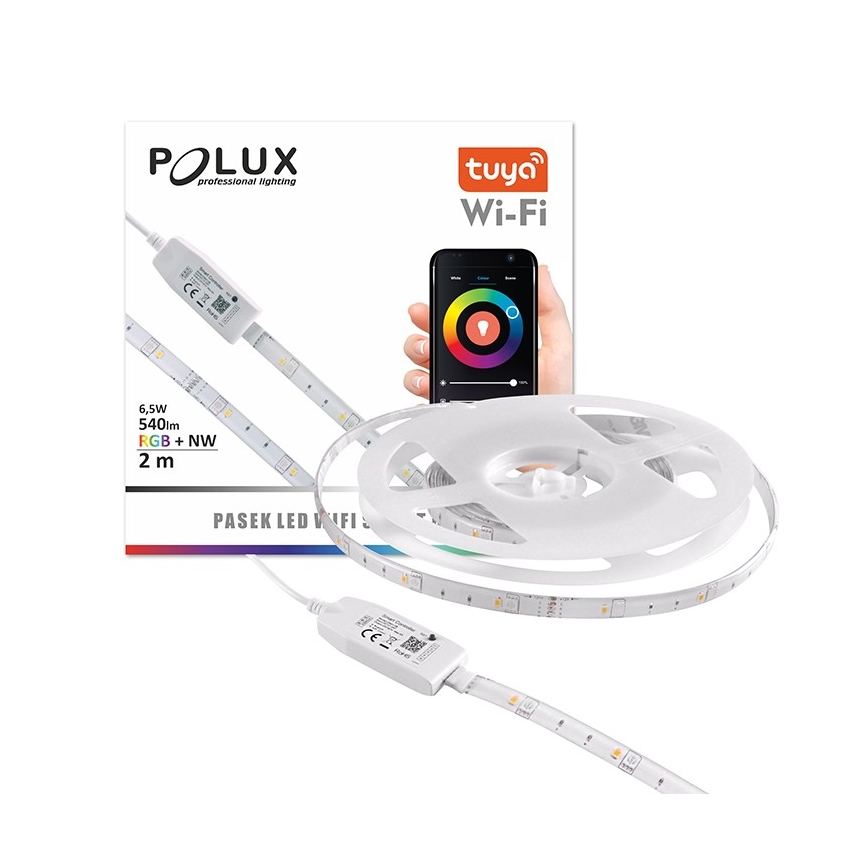 RGB LED Prigušiva vanjska traka Wi-fi LED/6,5W/230V IP65 2 m Tuya
