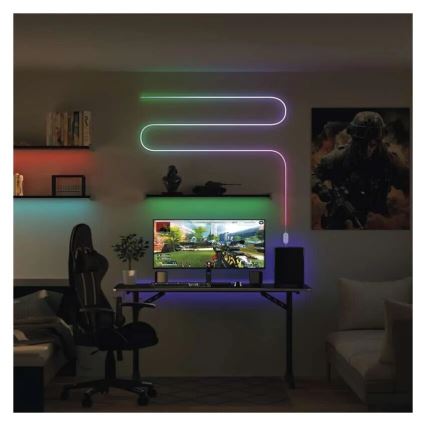 RGBIC LED Prigušiva traka GoSmart LED/33W/230V 5 m Wi-Fi Tuya