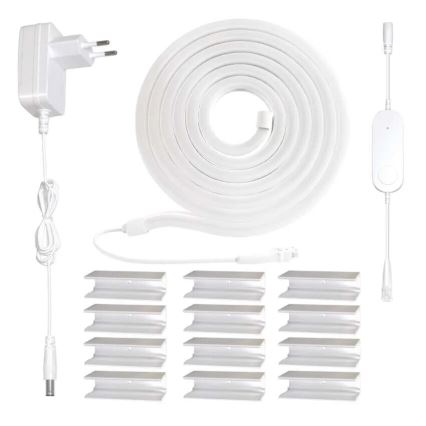 RGBIC LED Prigušiva traka GoSmart LED/33W/230V 5 m Wi-Fi Tuya