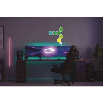 RGBIC Prigušiva stolna lampa GoSmart LED/5,5W/230V Wi-Fi Tuya