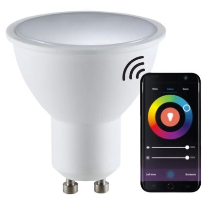 RGBW LED Prigušiva žarulja G45 GU10/5,5W/230V 2700-6500K Wi-Fi Tuya