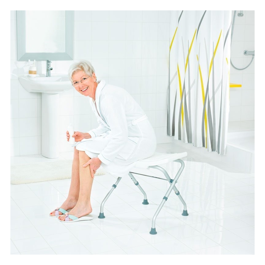 Ridder - Sklopiva stolica 50x51 cm bijela