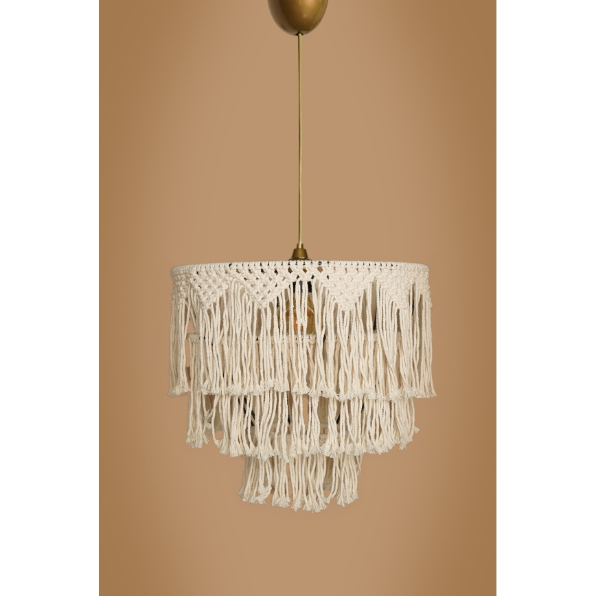 RIMINI Stropna lampa 1xE27/40W/230V Krem
