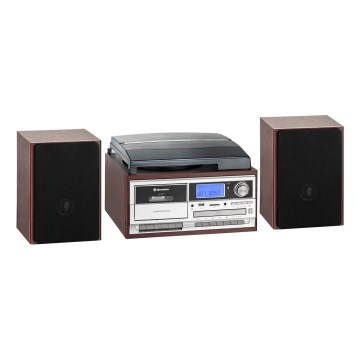 Roadstar HIF-8892 EBT - Hi-Fi sustav s gramofonom, CD-om i kasetom 64W/230V + daljinski upravljač