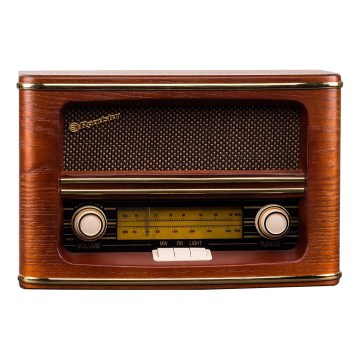 Roadstar HRA-1500/N - FM/MW radio 24W/230V/6xLR14