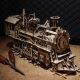 RoboTime - 3D drvene mehaničke puzzle Parna lokomotiva