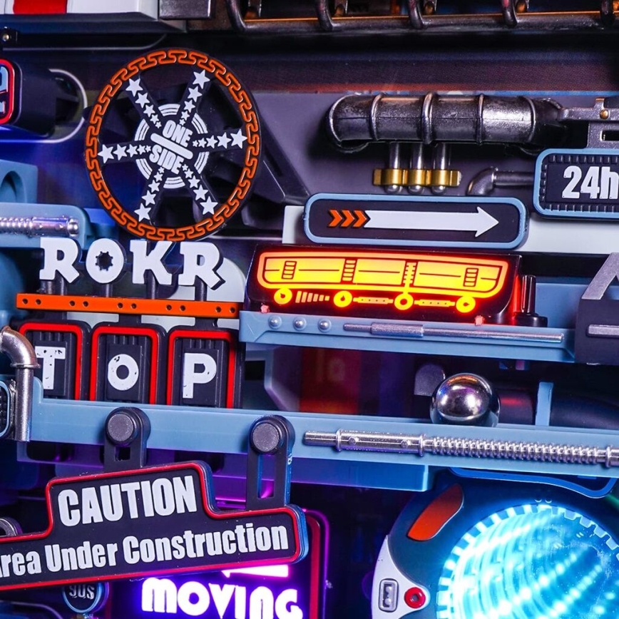 RoboTime - 3D mehanička slagalica staze s kuglicama Grad prošlosti