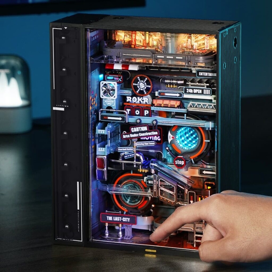 RoboTime - 3D mehanička slagalica staze s kuglicama Grad prošlosti