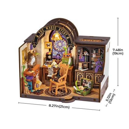 RoboTime - Miniatura kućice Čarobnjakov radni stol 2xAAA