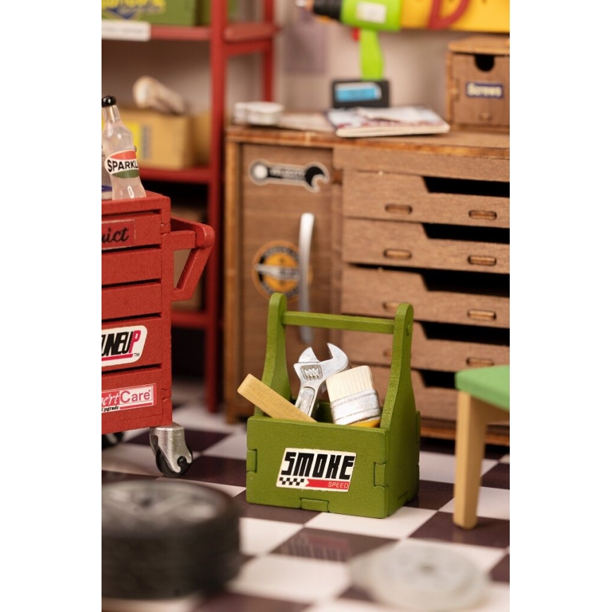 RoboTime - Mini kućica Garaža 2xAAA