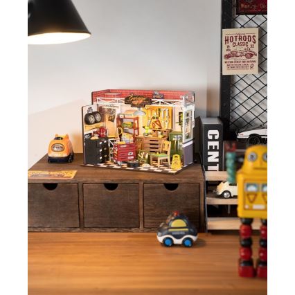 RoboTime - Mini kućica Garaža 2xAAA