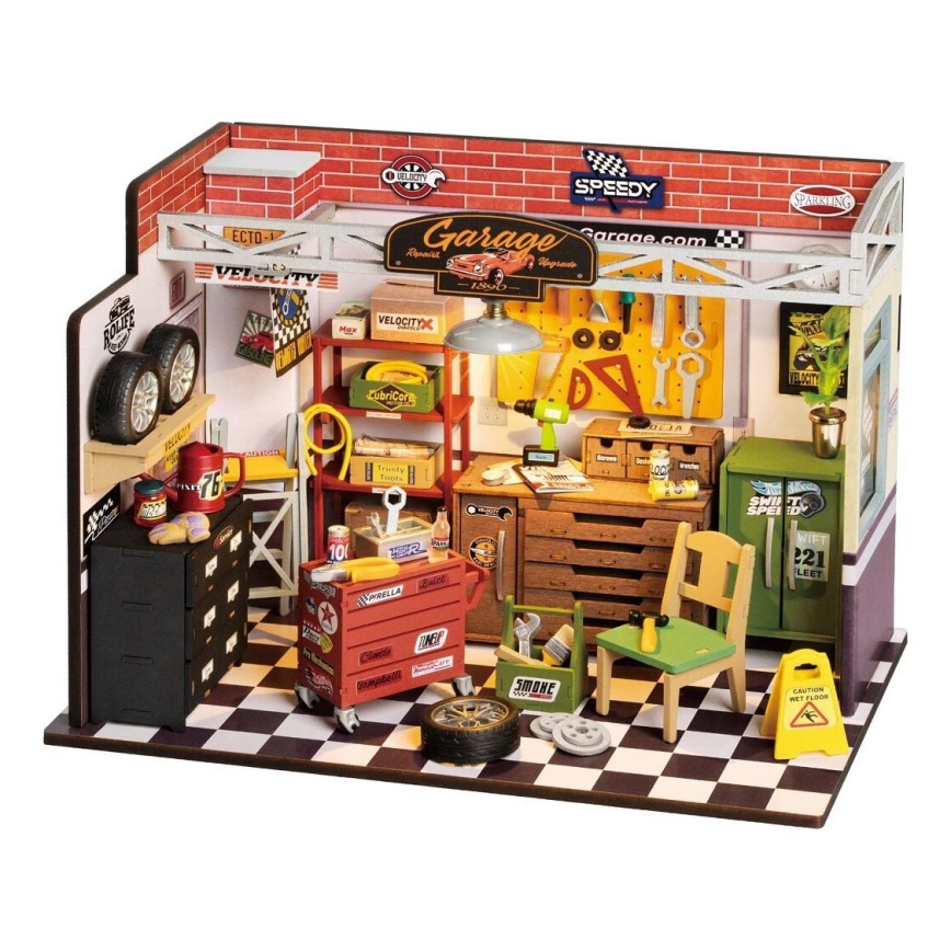 RoboTime - Mini kućica Garaža 2xAAA