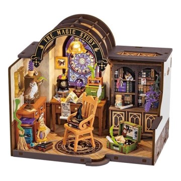 RoboTime - Miniatura kućice Čarobnjakov radni stol 2xAAA
