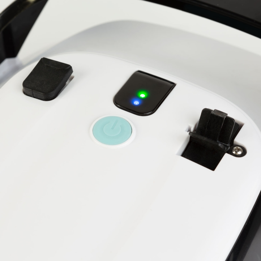 Robotski čistač bazena za vodoravne površine, 40 W / 12,6 V, 6000 mAh, IPX8, bijela
