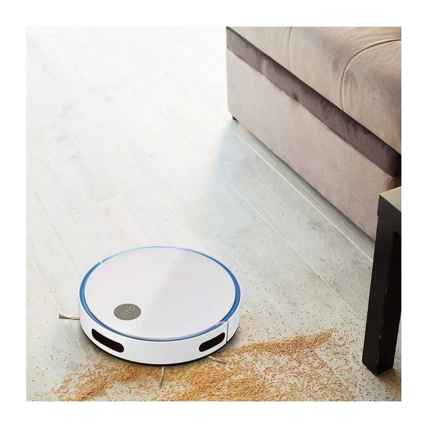 Robotski usisivač bijela/plava + daljinski upravljač