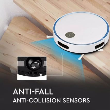 Robotski usisivač bijela/plava + daljinski upravljač