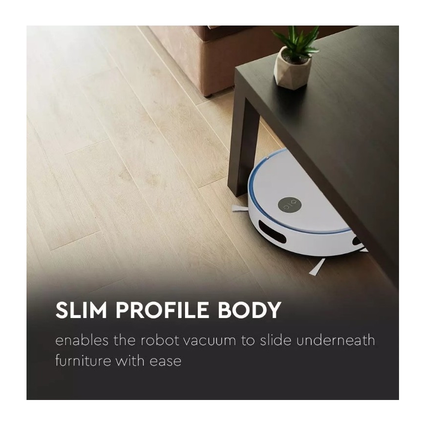 Robotski usisivač bijela/plava + daljinski upravljač