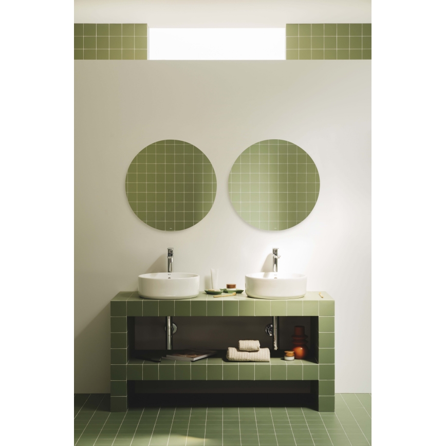Roca A3270MJ000 - Nadgradni umivaonik GAP pr. 39 cm keramika/bijela